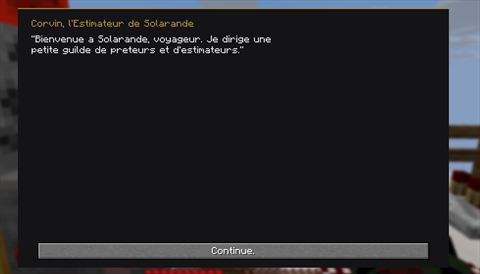 Dialogue de Corvin, qui se présente